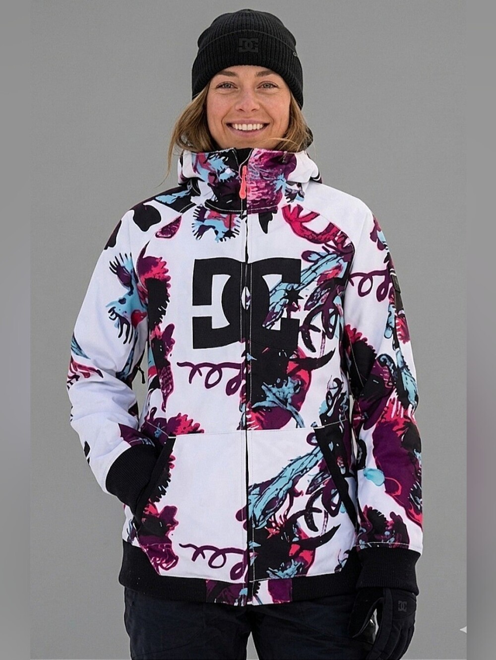 DC Women's Gamut Softshell "Venus" Snowboard Ski Winter Jacket Sz S Multicolour